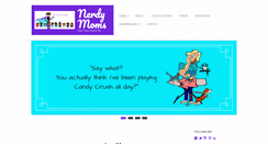 Desktop Screenshot of nerdymoms.com